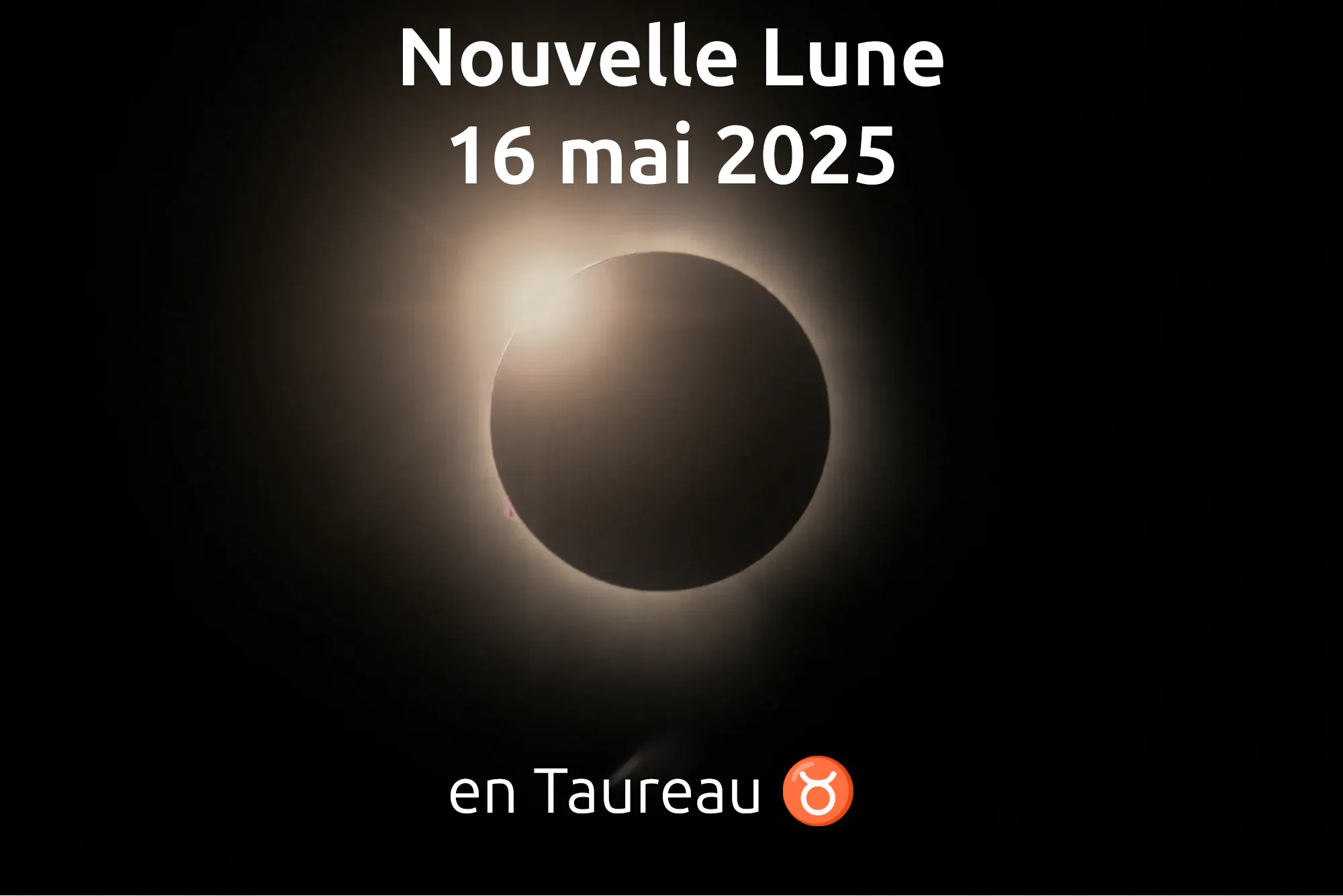 Nouvelle Lune du 16 mai 2026