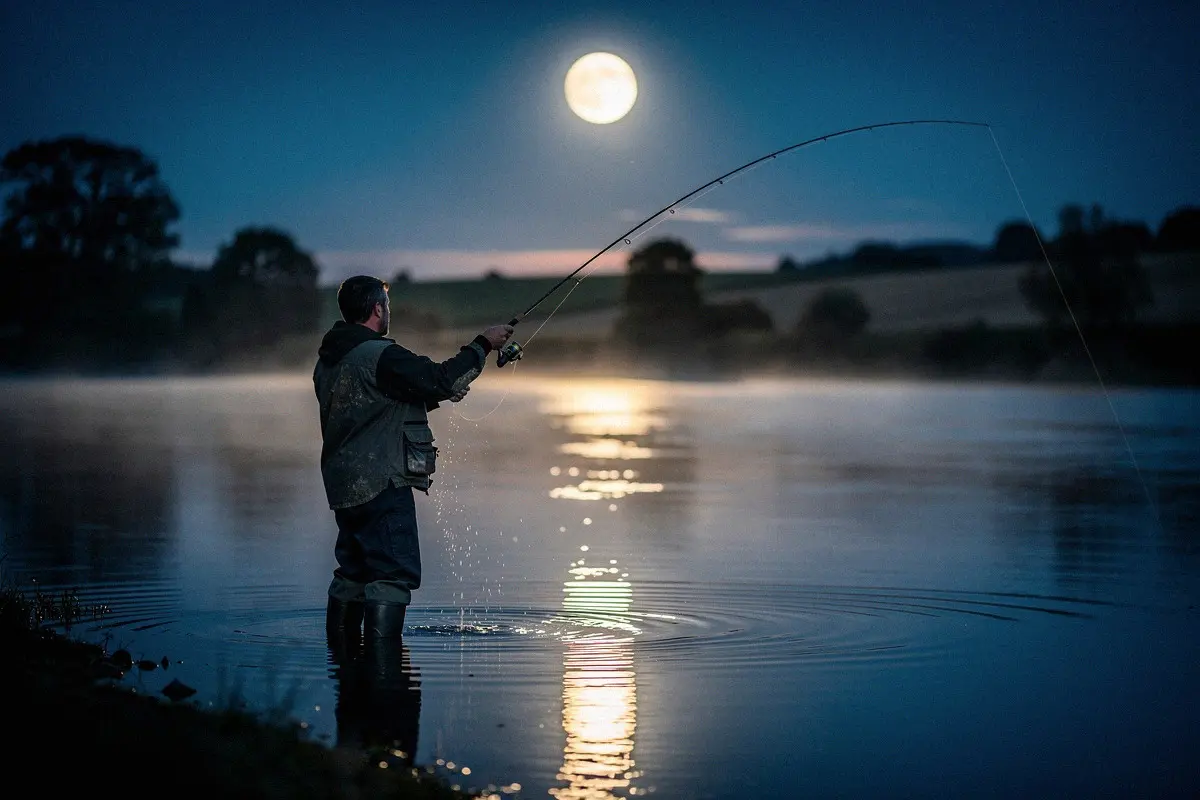 calendrier lunaire de pêche - meilleur moment pour pêcher selon la lune